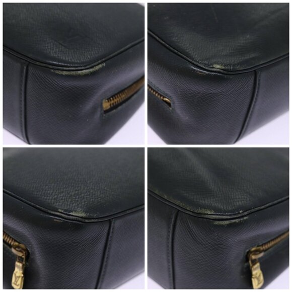 LOUIS VUITTON Taiga Trousse Toilette GM Clutch Bag Epicea - Picture 16 of 16